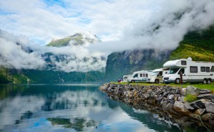 In camper tra i fiordi norvegesi
